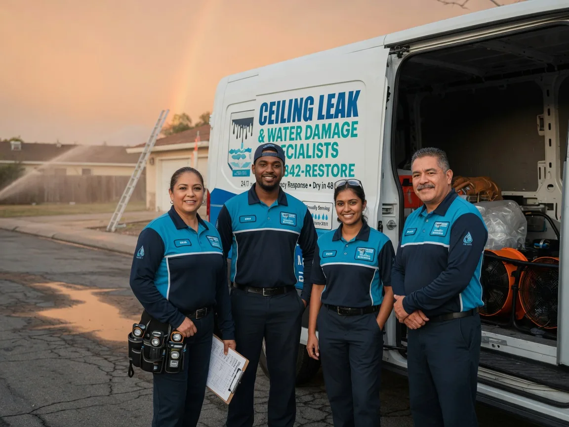 Ceiling Leak Cleanup company in Imperial, TX