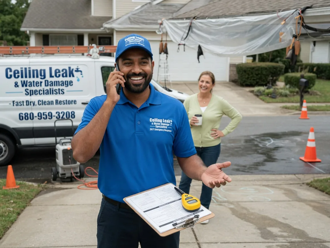 Ceiling Leak Cleanup Imperial, TX FAQs